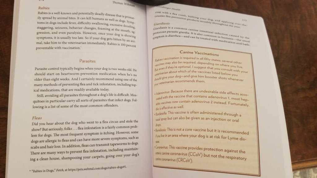 Page 174 & 175 from the book The Life and Times of Le Bronco von der Löwenhöhle. Stories and Tips from Thirteen Years with a Leonberger.