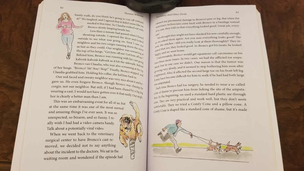 Book spread page 92 & 93 for the just released book The Life and Times of Le Bronco von der Löwenhöhle