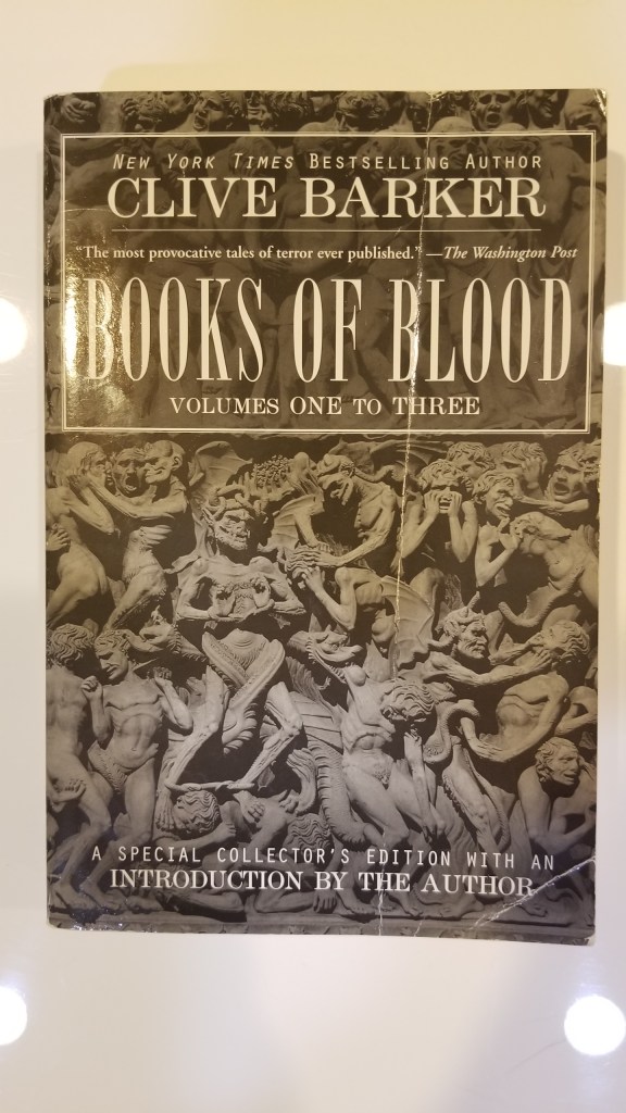 Photo of Books of blood, which was a large collection of short horror stories that really impressed me. Despite that fact “The Hay Bale” is the best short horror story I’ve ever read.