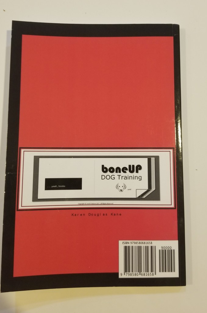 Photo of the back cover of the book Leonberger by Karen Douglas Kane