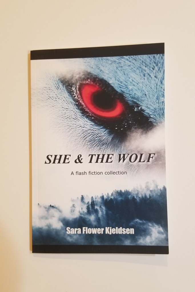 This is a photo of the front cover of the book She & The Wolf by Sara Kljeldsen. Click on the image to go to the Amazon location for She & The Wolf.