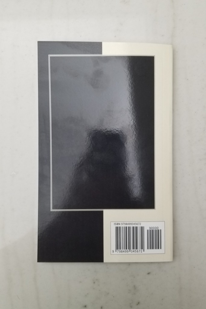 Photo of the back cover of the book Leonberger by Dr. Aaron Abdul.