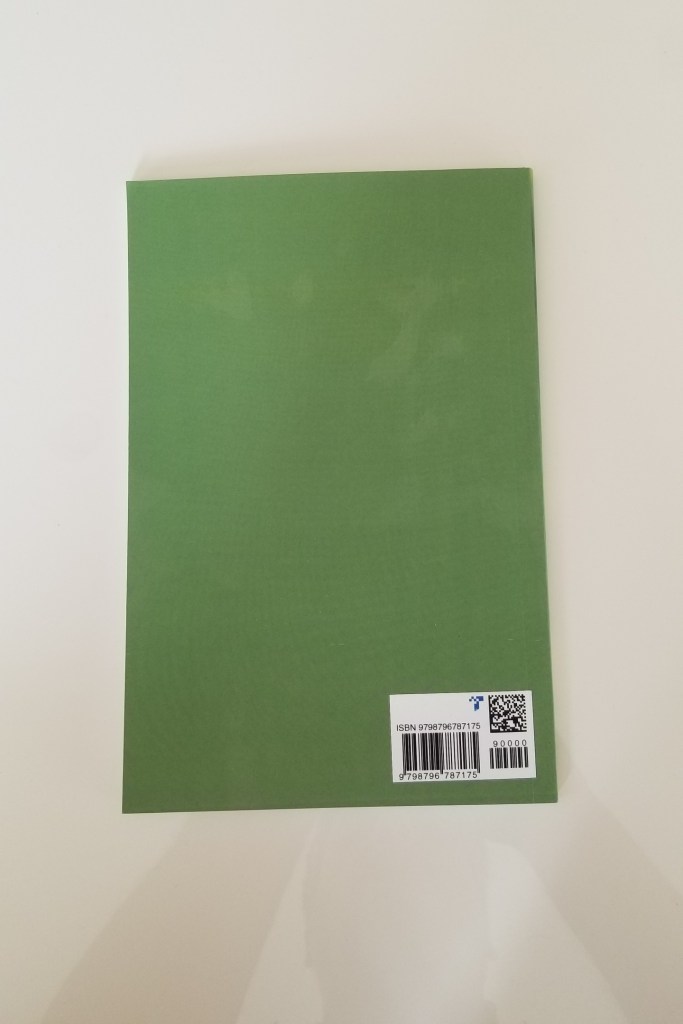 Photo of the back cover of the book Leonberger Dog, Amazing Knowledge About Dog Breed.