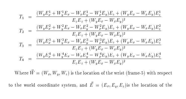 Equations for four additional terms