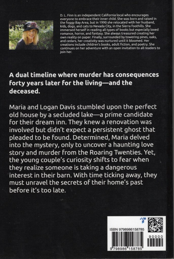 A description of the book and a photo of the author.