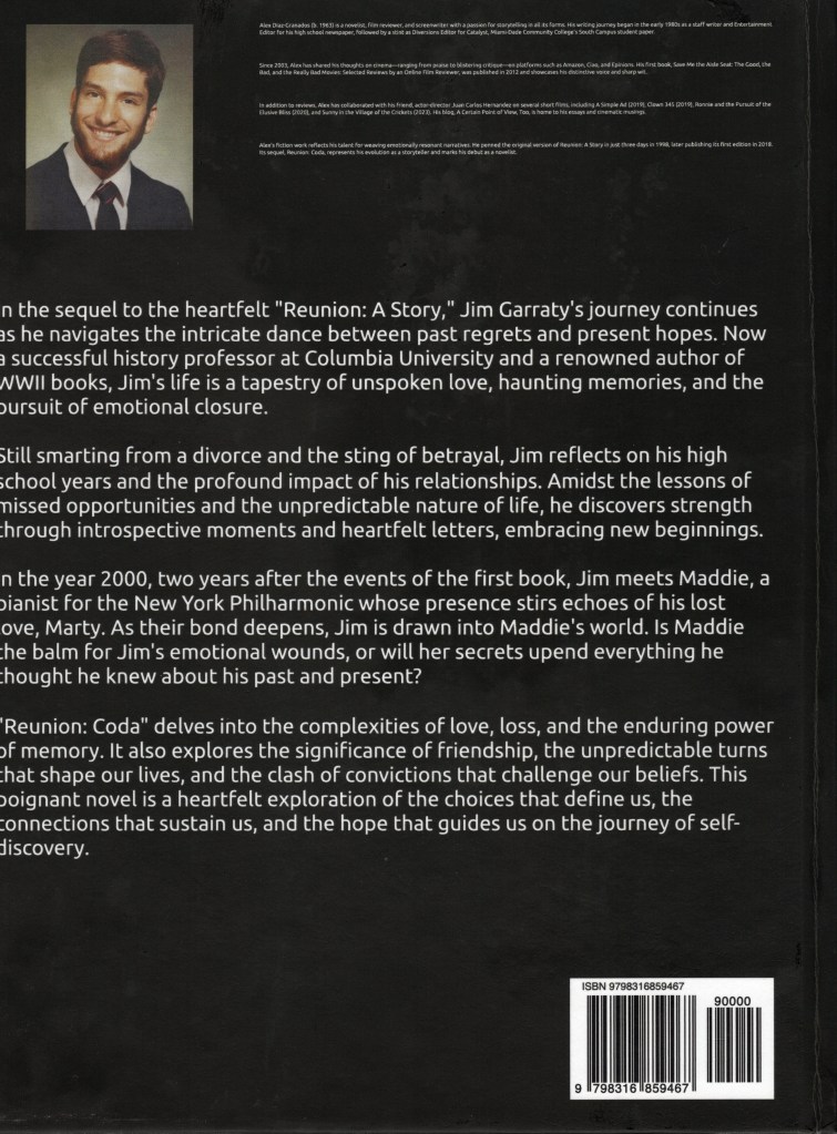 An overview of the book and a photo of the author when he was young.