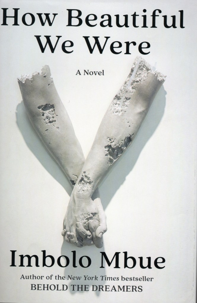 The title and author name and an illustration featuring two injured arms holding hands.